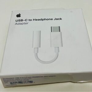 Apple headphones USB-C Headphone Jack Adapter